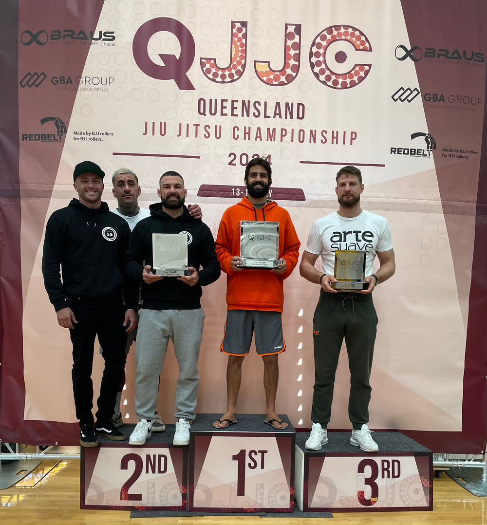 Studio 55 Brazilian Jiu Jitsu team at the Queensland State Championship