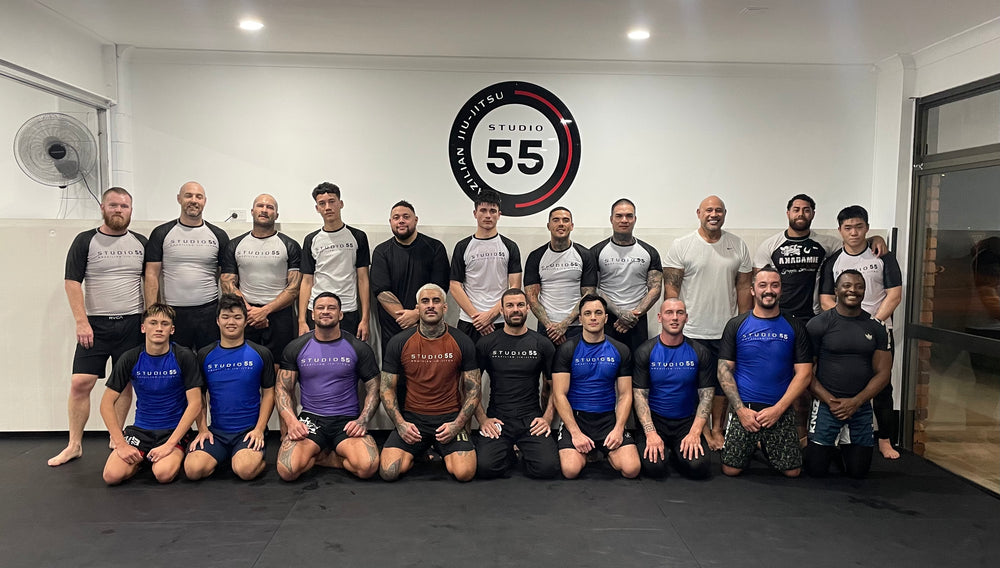 Gi and NoGi Fundamentals class at Studio 55 Brazilian Jiu Jitsu