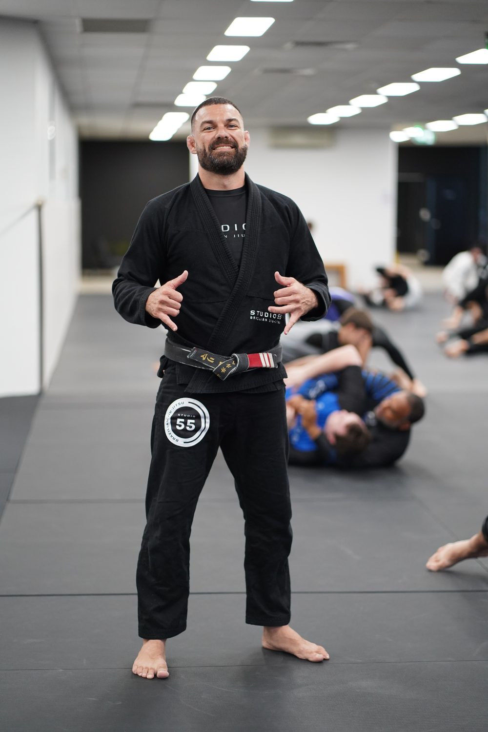 Paulo Cesar Lima, Professor and Owner of Studio 55 Brazilian Jiu Jitsu in Loganholme